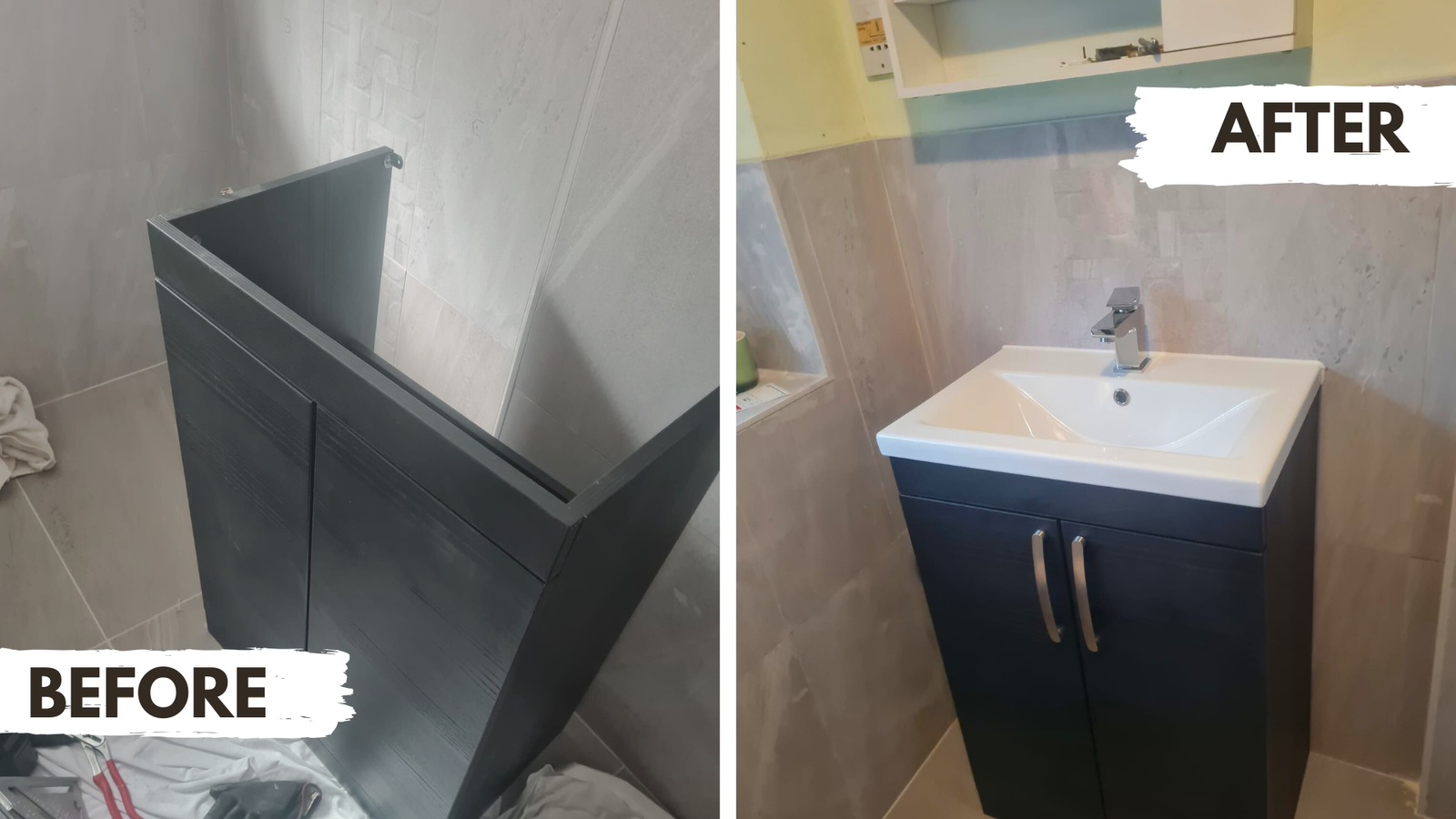 Plumbing completed by MrMultitask, plumbing and handyman services in Addlestone, Surrey